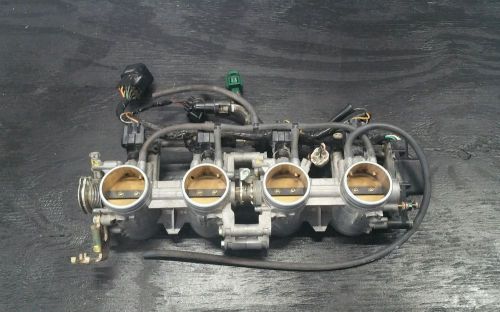 03-04 suzuki gsxr1000 gsxr 1000 oem main fuel injectors / throttle bodies