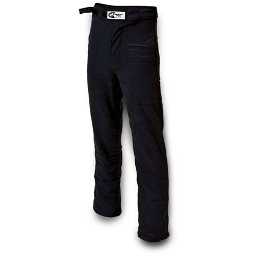 Impact racing 23315710 racer pants sfi 3.2a/5 rated black