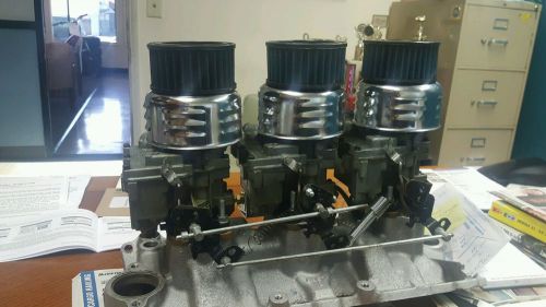 Small block chev tri power