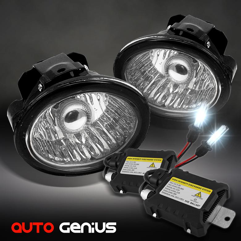 Slim ballast xenon hid upgrade + 02-04 altima 03-05 murano/fx35/fx45 fog lights