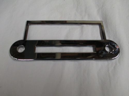 Oem nos ford 64-66 thunderbird radio control bezel no box pt# c6sa-18842-a