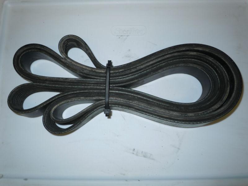 6.0l powerstroke diesel main drive serpentine belt gates k081265 almost new