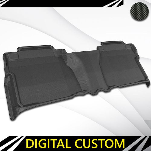 Fits tundra professional custom car parts fx7d71066 black 3d anti-skid 2nd row p