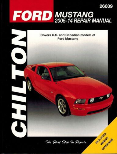 Ford mustang repair manual 2005-2014 by chilton