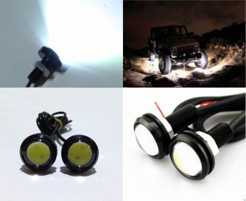 4x white led eagle eye underboby lighting for yamaha suzuki honda arctic cat atv