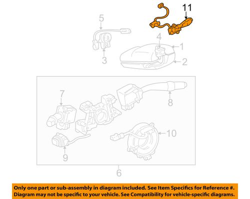 Lexus toyota oem 2000 gs400 cruise control-engagement switch 8463030181