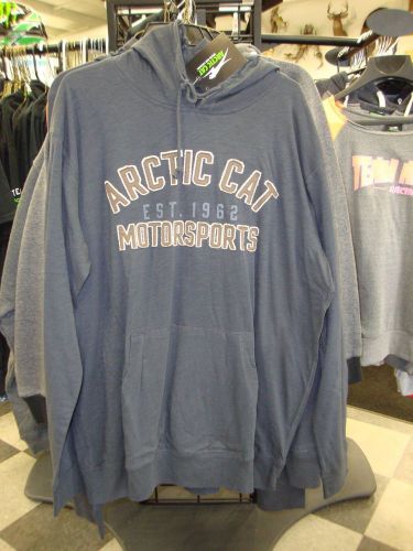 New - arctic cat motorsports hoodie - size large - 5259-684