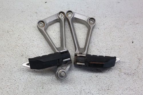 11 13 honda cbr 250r rear passenger pegs oem