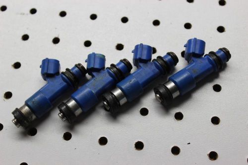 06-14 subaru impreza wrx 07-14 sti turbo fuel injectors oem set (used)