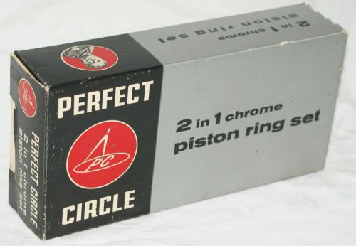 Nos perfect circle piston ring set, 283 - chris-craft, &#039;57 chevy, 57&#039; pontiac