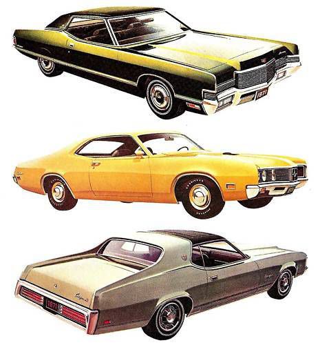 1971 mercury brochure-marquis-montego-cougar-cyclone