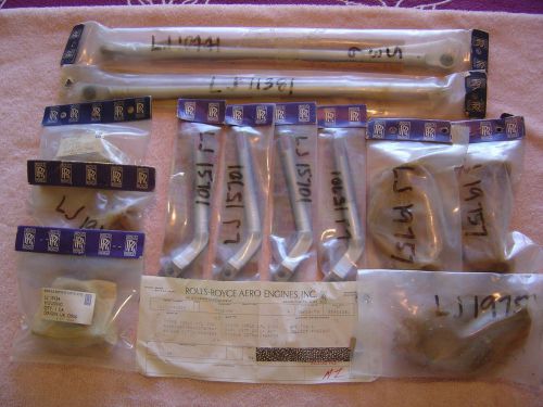 42 new rolls royce rb 211 parts - ex trans world airlines l-1011 parts