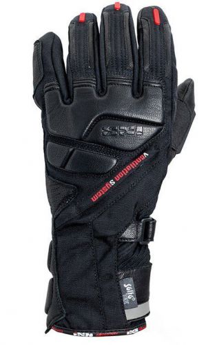 Ixs adventure enduro gloves,leather/textile,men&#039;s sz large,black