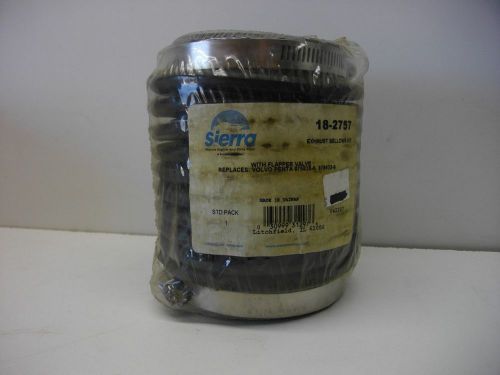 Sierra marine exhaust bellows with flapper18-2757 volvo penta 875828-6 876633-9