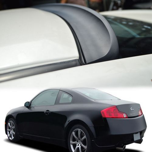 K type unpainted 03-07 for ininfiniti g35 v35 2dr coupe rear roof window spoiler