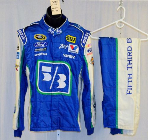 Matt kenseth 5/3 bank sparco nascar firesuit #3858 48/38/37