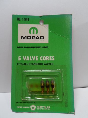 Vintage green mopar card of valve cores