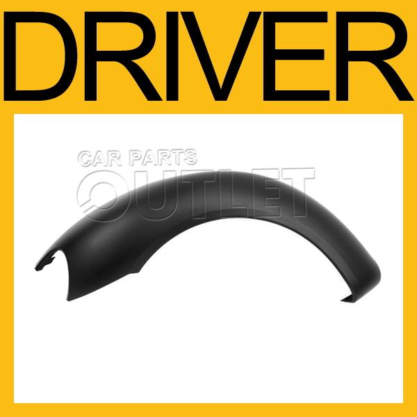 1998-2002 vw new beetle tdi driver front fender primed plastic hatchback gl left