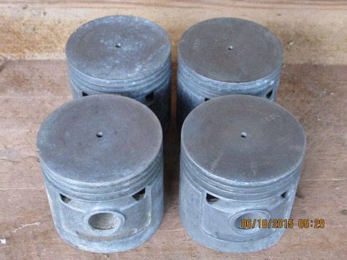 Nos 1932-1936 ford flathead pistons 85 hp  d2-e2  fomoco 40-6110 0.030 o.s.