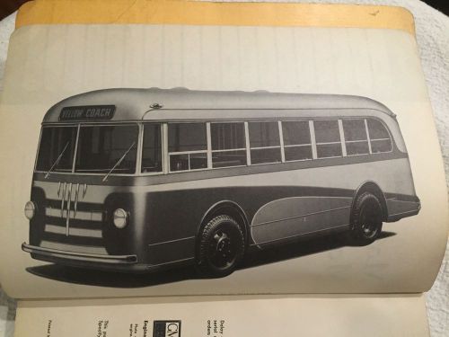 Yellow coach gmc bus maintenance manual  1943