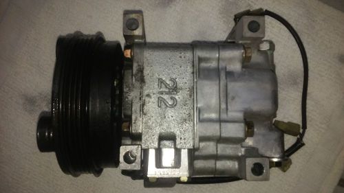 Compressor 94 mazda protege / 323 w/clutch assy; sohc 1.6l l4 - gas.