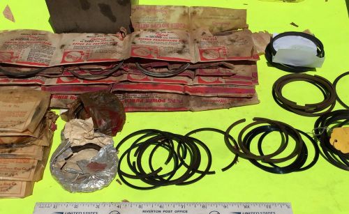 U.s. old vehicle piston rings, lot of odds-and-ends.    item:  3913