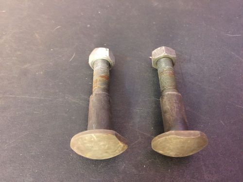 1964-66 chevelle a-body lower rear shock mount studs with nuts