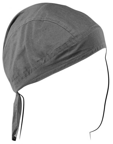 Zan headgear cotton flydanna - dark gray