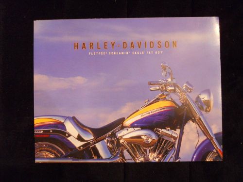 2006 harley davidson flstfse 2 screamin&#039; eagle fat boy brochure