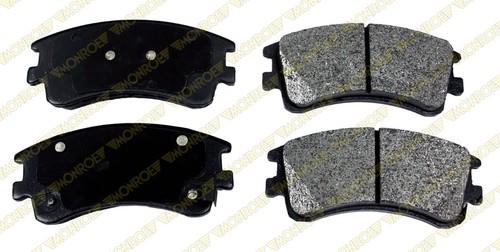 Monroe fx957 brake pad or shoe, front-monroe prosolution semi-metallic brake pad