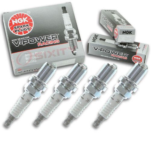 4pcs mercruiser hp900 sc ngk v-power racing spark plugs stern drive 8 cyl da