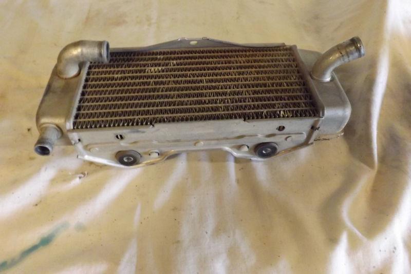 2004 suzuki rmz250 rmz 250 kawasaki kx250f right radiator 04 05 06