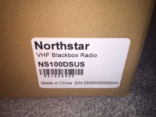 Northstar vhf blackbox radio ns100dsus