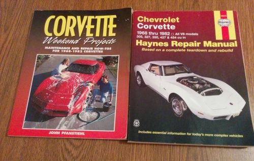 Haynes repair manual chevrolet corvette 1968 to 1982 plus bonus weekend projects
