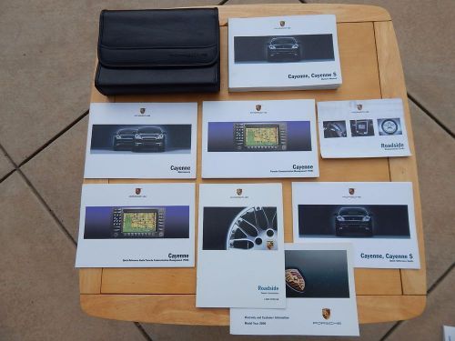 2006 porsche cayenne/cayenne s &amp; porsche communication(pcm) system owner manual