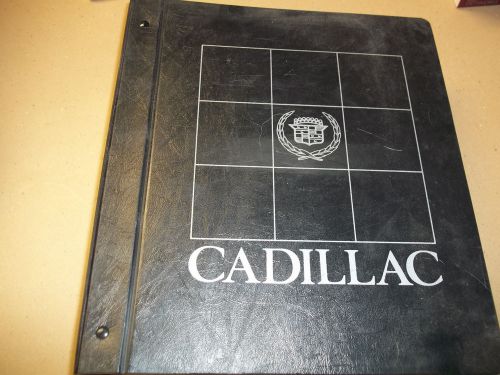 1983 cadillac service information binder manual&gt; thick!!!