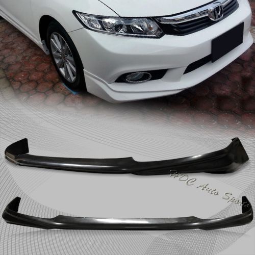 For 2012 honda civic sedan mordulo style front lower bumper spoiler lip body kit