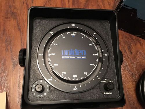 Uniden president mc140 depth finder nos vintage 1983