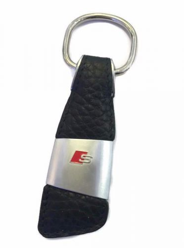 Audi s line keychain key holder keyring 100%original made in germany 3181400210