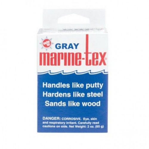 Marine-tex epoxy putty gray 2 ounce kit