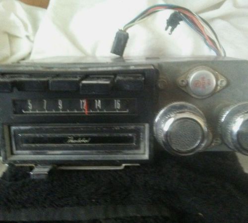 1960 1970s ford thunderbird mark series original radio am 8 track