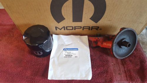 Mopar 318 340 360 oil filter adapter cuda challenger dart charger road runner