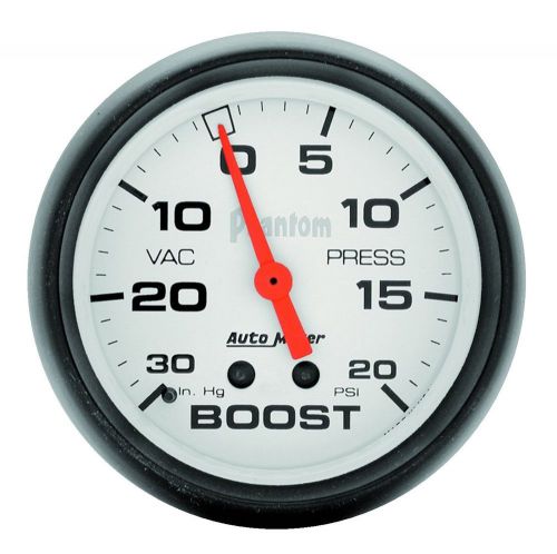 Autometer 5801 phantom mechanical boost/vacuum gauge