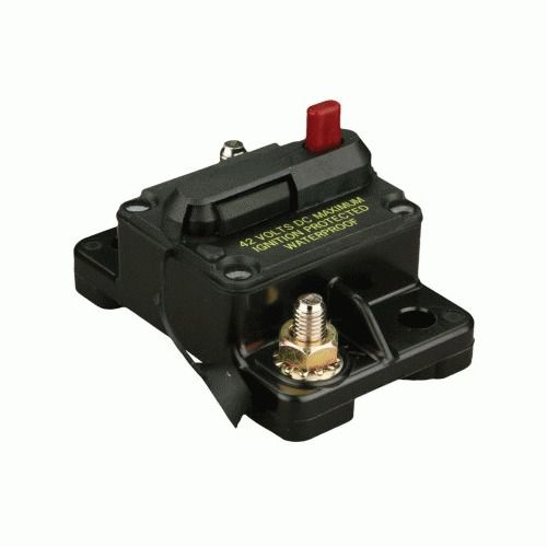 New metra cb150mr 150 amp manual reset breaker (black)