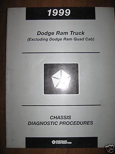 1999 dodge ram truck chassis diagnos procedures manual