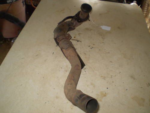 1989 suzuki king quad  4x4 engine exhaust pipe ass..