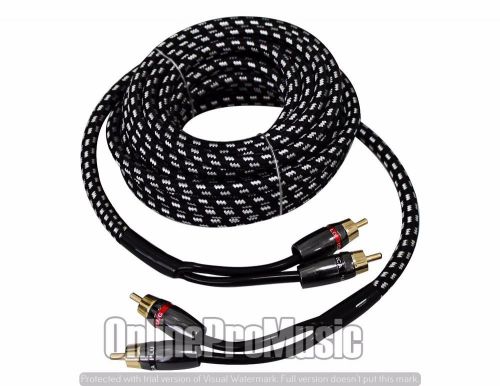 Absolute usa comr20 20-feet competition series rca audio interconnect cable