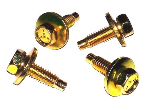 64-72 gm gto judge 442 chevelle gsx trunk deck lid hinge bolts 4pc set