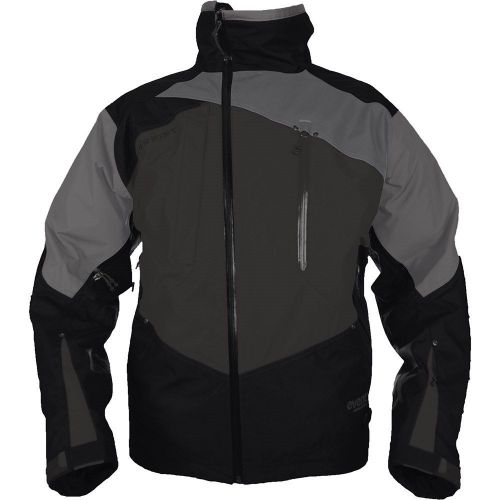 Motorfist snowmobile rekon jacket - waterproof - xl - black/stealth/gray