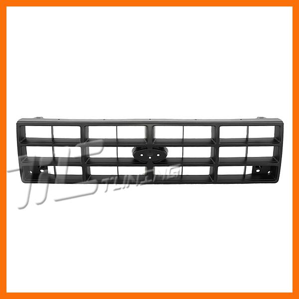 89-92 ford ranger bronco ii front plastic grille body assembly